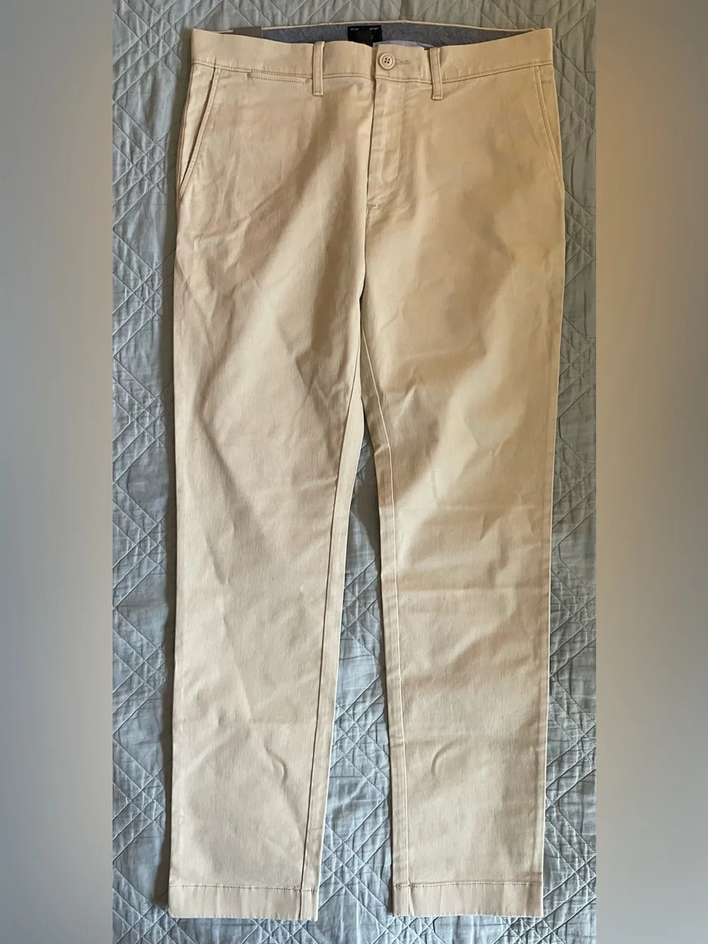 J. CREW Slim-fit stretch‎ chino pant in Weathered Chino Size 30 NWD $98 AR885
